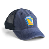 The Keystone: Pennsylvania Hat | Low-Profile Snapback Trucker Keystone Patch Hat