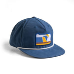 The Conemaugh: Pennsylvania Hat | Flip-Up Brim Snapback Braided Rope Patch Hat