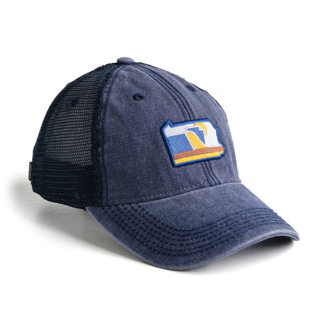 The Monongahela: Pennsylvania Hat | Low-Profile Snapback Trucker Patch Hat