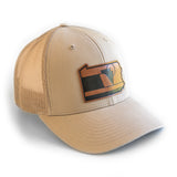 The Ohiopyle: Pennsylvania Hat | Snapback Trucker Leather Patch Hat