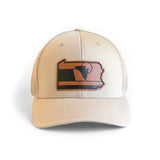 The Ohiopyle: Pennsylvania Hat | Snapback Trucker Leather Patch Hat