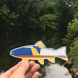 RepresentPA Pennsylvania Sticker | Trout-Shaped