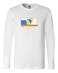 RepresentPA Symbol of Pennsylvania Long-Sleeve T-Shirt | White