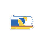 RepresentPA "Symbol of Pennsylvania" Sticker | State-Shaped